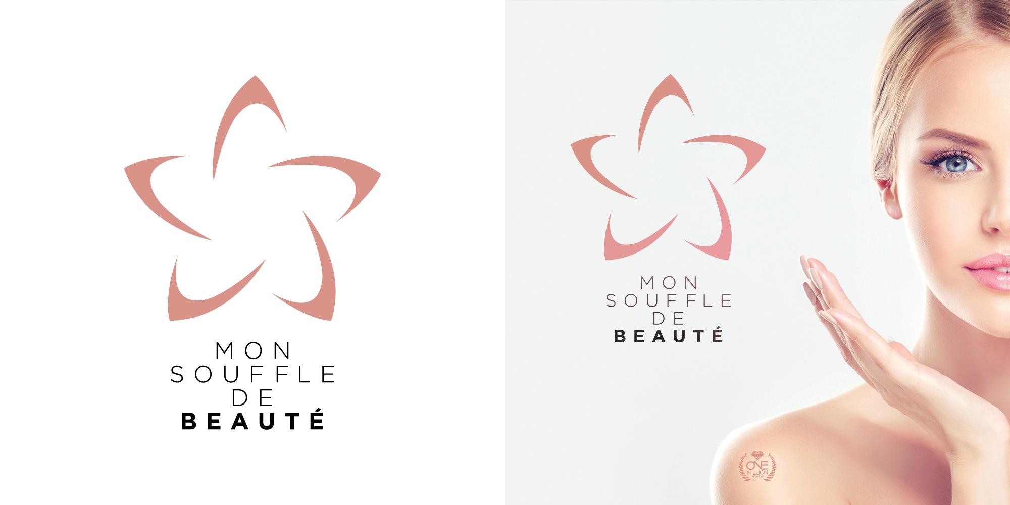 Mon Souffle De Beauté   Logo By One Million Factory
